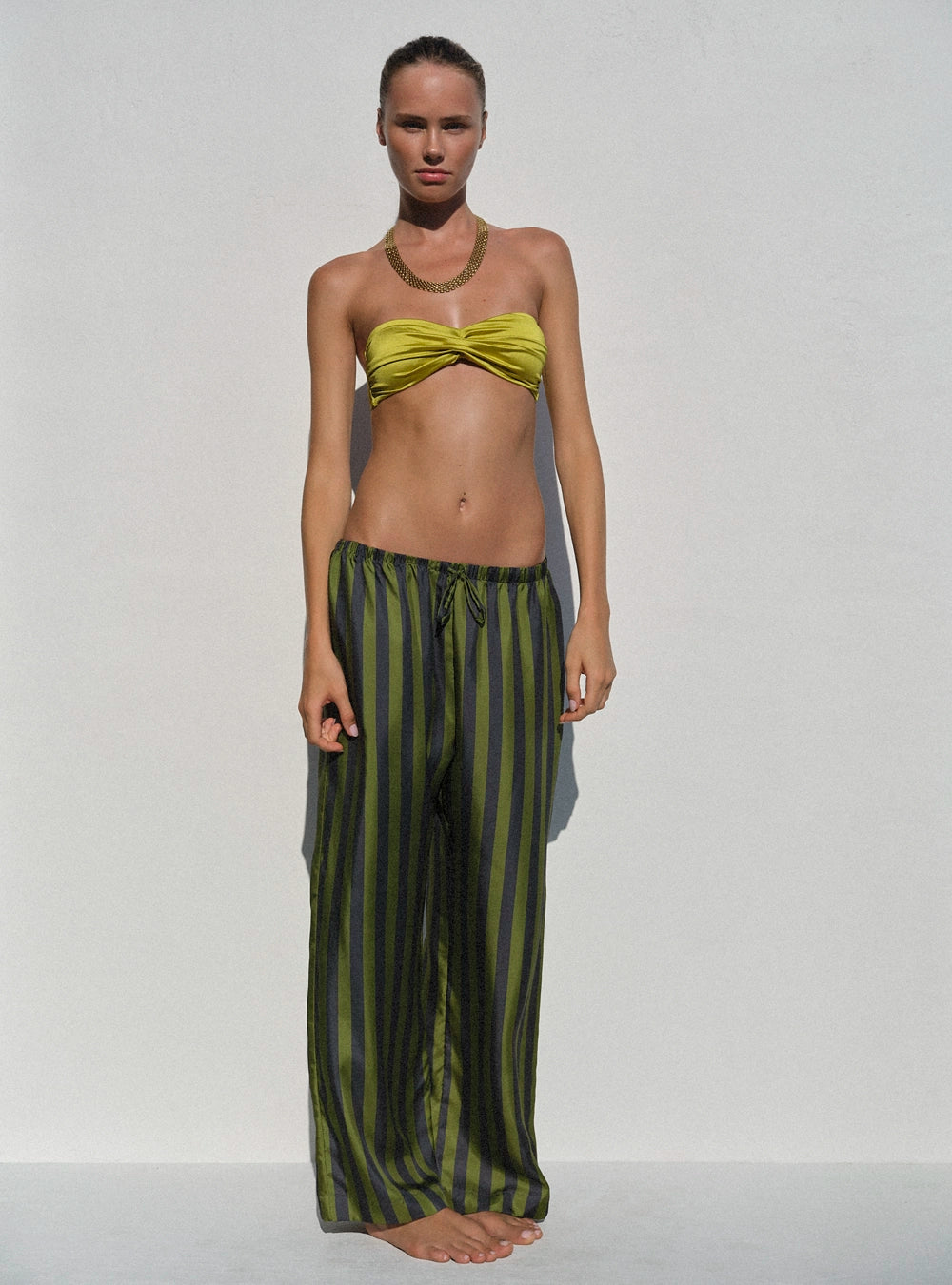 The Poolside Trouser ~ Igana and Navy