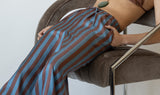 The Poolside Trouser ~ Blue/Brown