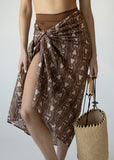 Sarong ~ Brown