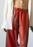 The Poolside Trouser ~ Orange / Brown